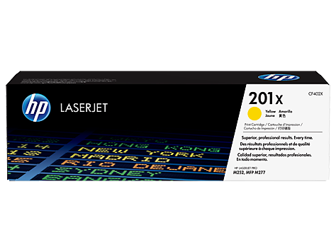 Картридж HP 201X Yellow (CF402X)