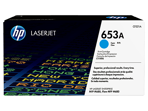 Картридж HP 653A Cyan (CF321A)