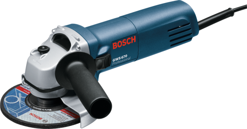 Болгарка Bosch GWS 670 - фото 2 - id-p57377303