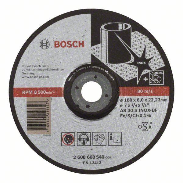 Зачистной круг Bosch Expert for Inox 180x6 мм - фото 2 - id-p57377697