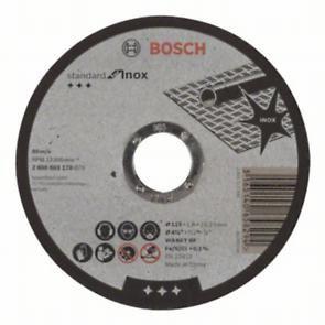 Отрезной круг Bosch Standard for Inox 115x1.6 мм - фото 2 - id-p57377703