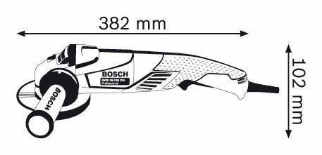 Болгарка Bosch GWS 15-125 CIEH - фото 3 - id-p57377854