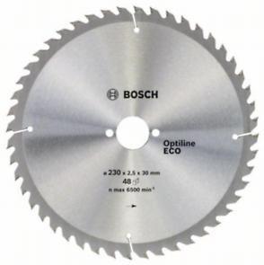 Пильный диск Bosch Optiline Wood ECO 230х30, Z48 - фото 2 - id-p57377952