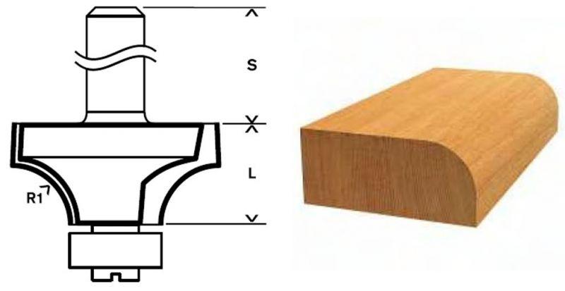 Концевая фреза с шарикоподшипником Bosch Standard for Wood 8x18,7x53 мм - фото 3 - id-p57377990