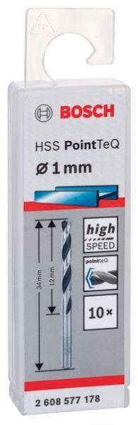 Сверло по металлу Bosch HSS-PointTeQ 1 x 34 мм, 10 шт - фото 3 - id-p57378067