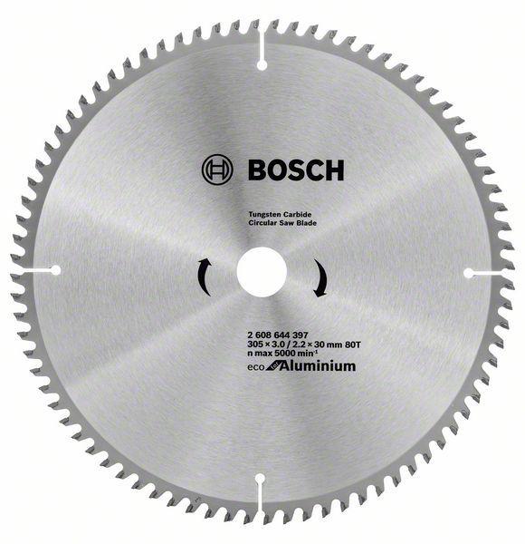 Пильный диск Bosch Eco for Aluminium 305х30, Z80 - фото 2 - id-p57378116