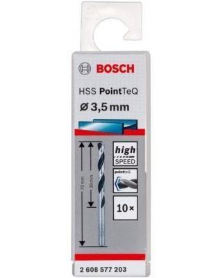 Сверло по металлу Bosch HSS-PointTeQ 3,5 x 70 мм, 10 шт - фото 3 - id-p57378172