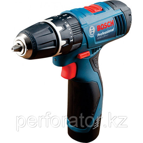 Bosch GSB 12-2 Professional (1.5 Ah x 2, Case) в Казахстане, фото 2