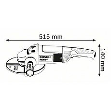 Bosch GWS 22-180 H Professional в Казахстане, фото 2