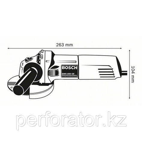 Bosch GWS 850 CE Professional в Казахстане, фото 2