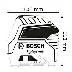 Bosch GLL 2-10 Professional в Казахстане, фото 2