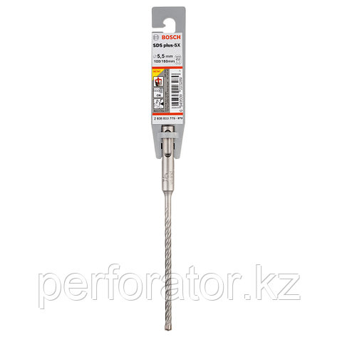 Бур SDS-plus-5X 5,5x100x160mm в Казахстане, фото 2