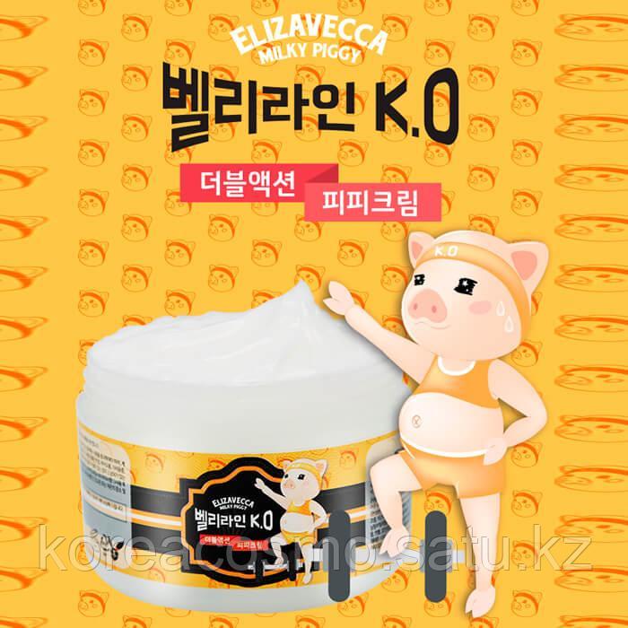 Подтягивающий крем для тела Elizavecca Milky Piggy Belly Line K.O Double Action P.P Cream,100мл
