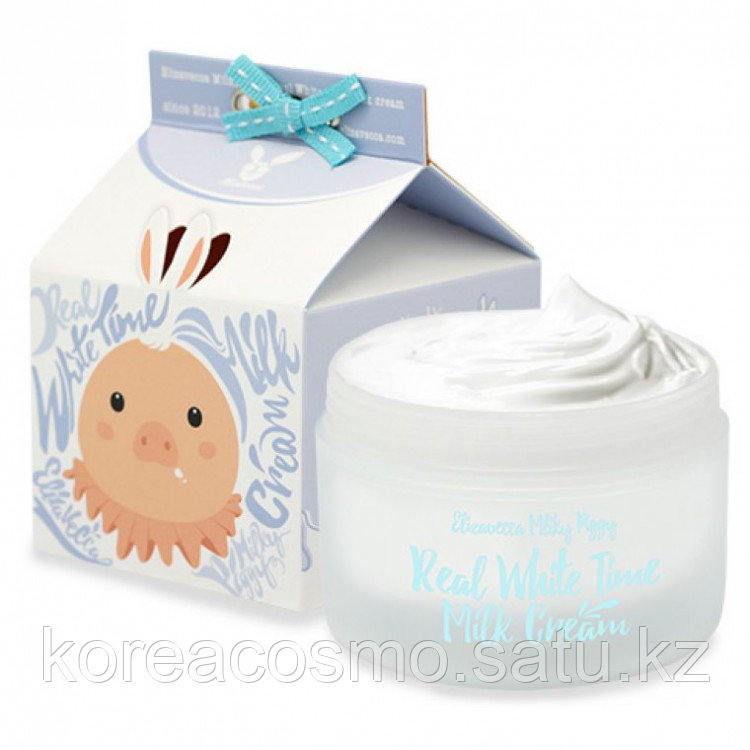 Осветляющий крем для лица Elizavecca Milky Piggy Real White Time Milk Cream