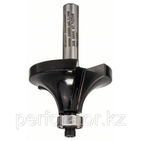 Карнизная фреза 8 mm, R1 15 mm, L 22 mm, G 66 mm в Казахстане, фото 2