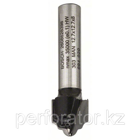 Профильная фреза H 8 mm, R1 2,4 mm, D 12,7 mm, L 12,4 mm, G 46 mm в Казахстане, фото 2