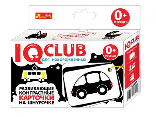 Ranok 13152041Р "IQ Club" Контрастные карточки на шнуровке Транспорт (для новорожденных) - фото 1 - id-p57410738