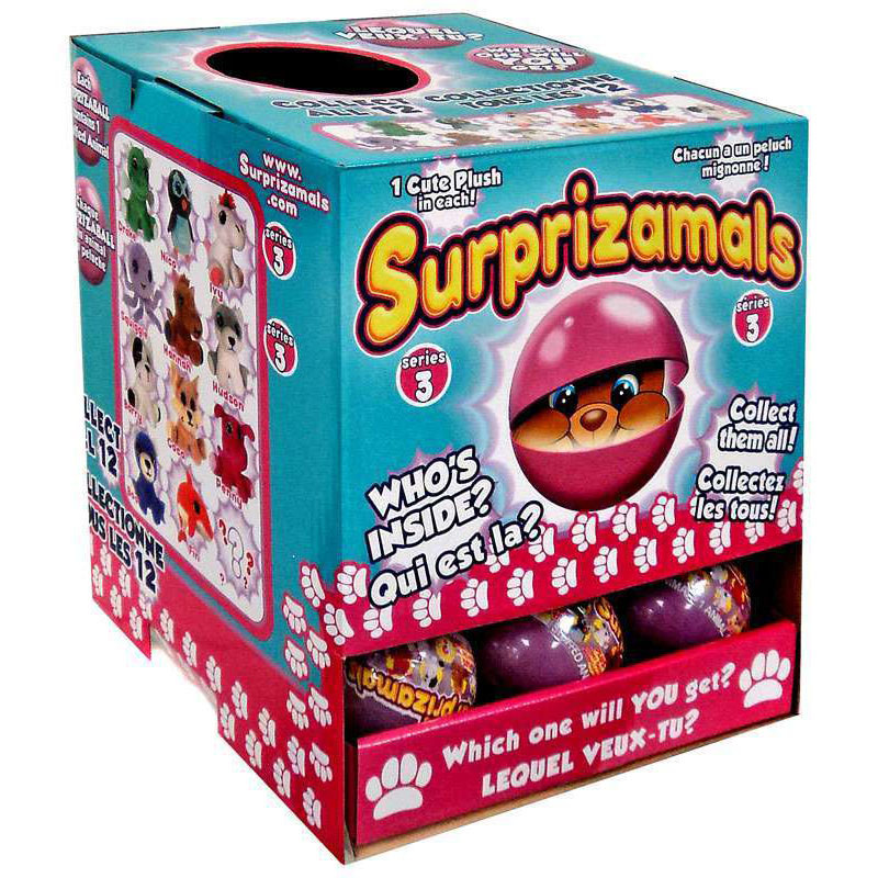 Мягкая игрушка Surprizamals в капсуле (серия 3)