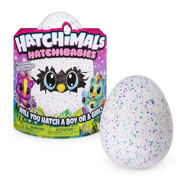 Хетчималс Hatchy-малыш интерактивный питомец вылупляющийся из яйца Hatchimals 19133-PON