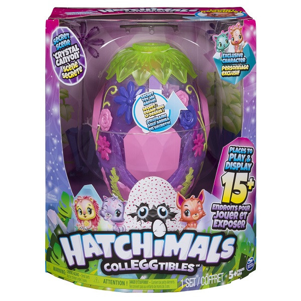 Hatchimals Хетчималс Игровой набор Волшебное превращение Кристальный каньон 19126-CAN