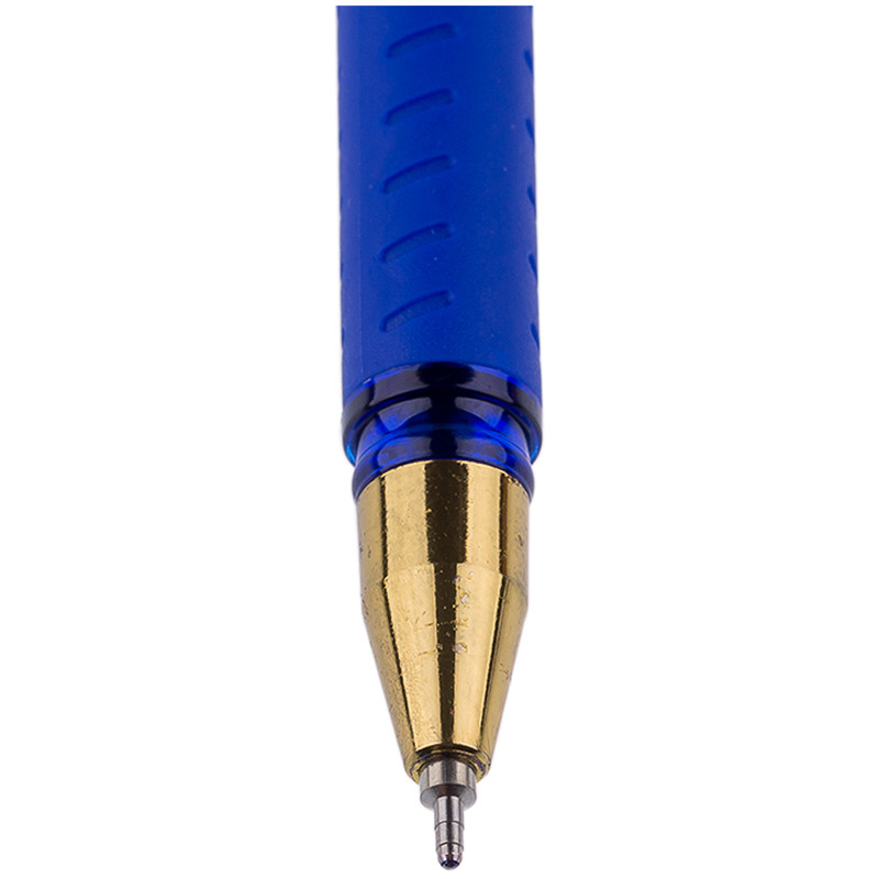 Ручка шариковая Berlingo "x Cold" синяя, игольчатый стержень, 0,7 мм, грип - фото 2 - id-p57424921