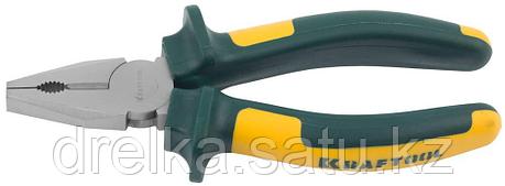 Плоскогубцы KRAFTOOL"KRAFT-MAX" комбинированные, Cr-Mo,маслобензост двухкомп рукоятки, фото 2