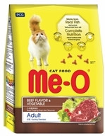 Me-O Говядина и овощи (7кг) Сухой корм для взрослых кошек