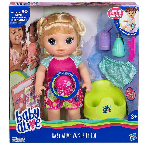 Baby Alive Кукла Блондинка "Танцующая Малышка" E0609 Hasbro