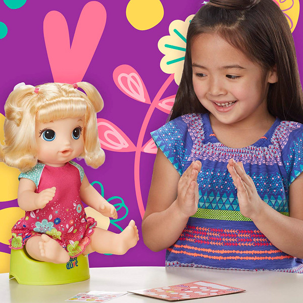 Baby Alive Кукла Блондинка "Танцующая Малышка" E0609 Hasbro