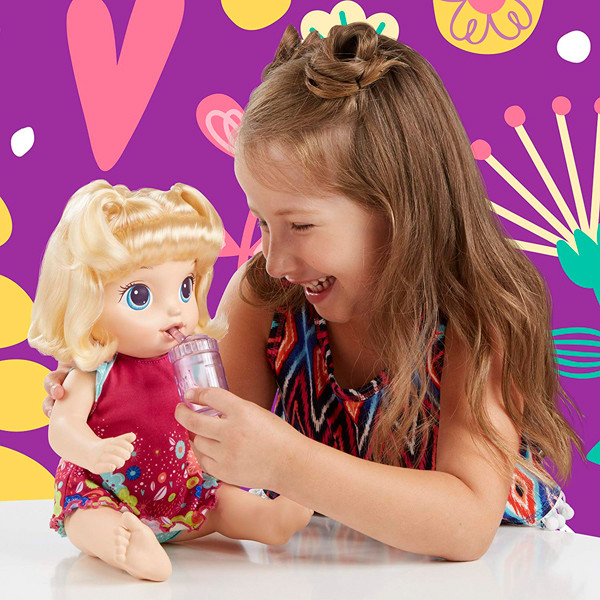 Baby Alive Кукла Блондинка "Танцующая Малышка" E0609 Hasbro