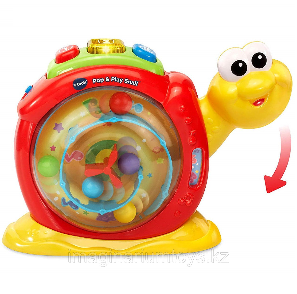 Интерактивная развивающая игрушка «Веселая улитка» VTech - фото 2 - id-p57426215