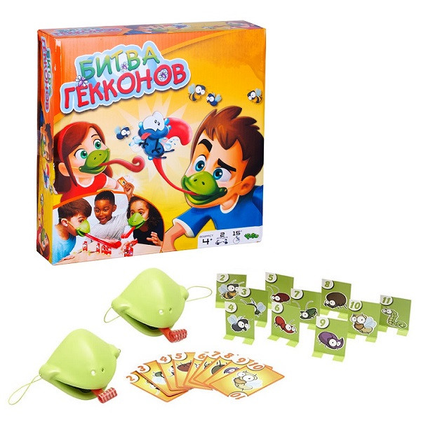 Игра настольная Битва Гекконов Yulu YL052