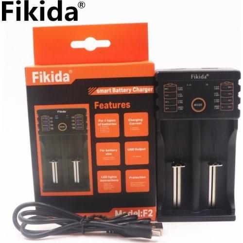 Интеллектуальное зарядное устройство FIKIDA F2 для Li-ion ,Ni-Mn и других батарей