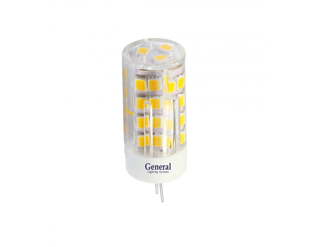 Лампа GLDEN-G4-5-P-12-4500 5/100/500 (капс. пластик) - фото 1 - id-p51674519