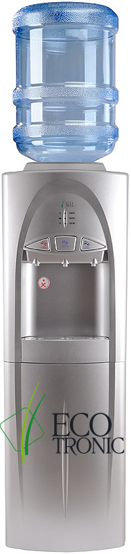 Кулер для воды Ecotronic C4-LCЕ Silver - фото 1 - id-p2642732