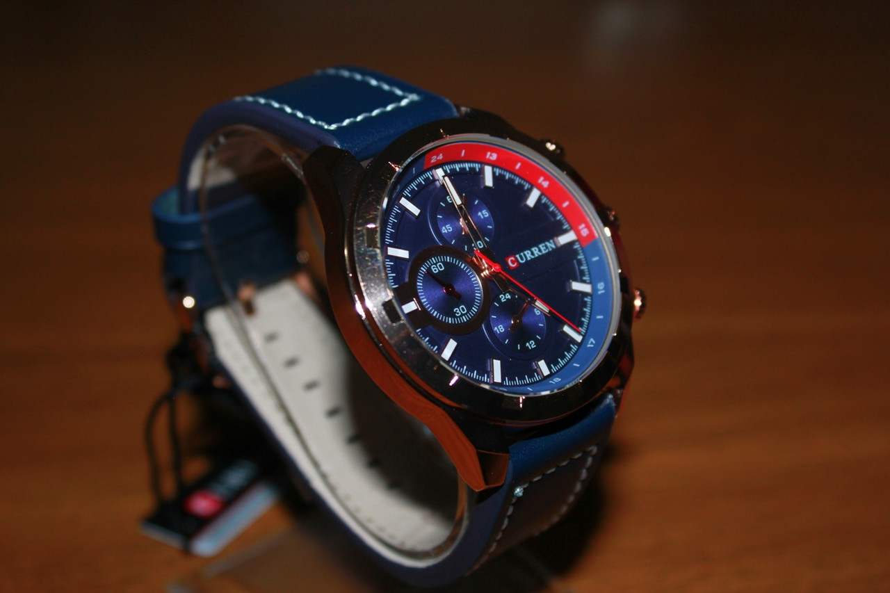 Кварцевые Наручные Мужские Часы "Curren" 8216. Подарок близким., фото 1