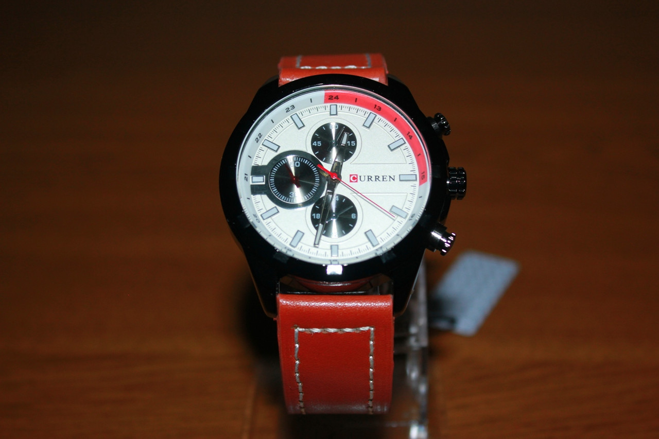 Наручные Кварцевые Мужские Часы "Curren" 8216. Чёткий подарок близким., фото 1
