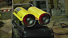 Дизельная пушка прямого нагрева Master: B 300 CED (Qт = 88 кВт, 1800 м³/ч), фото 2