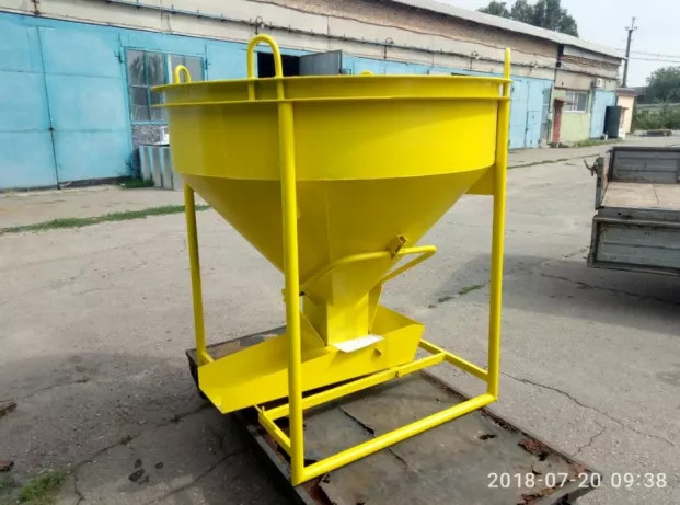 Бадья под раствор V - 0,8 м3