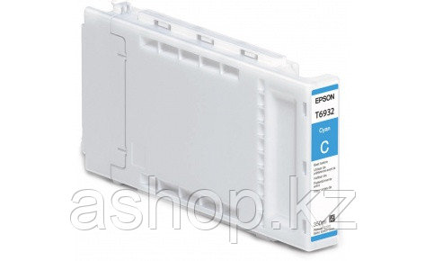 Картридж Epson C13T693200 (№T6932), Объем: 350 мл, Цвет: Голубой, Совместимость: SureColor SC-T3000, SC-T3200,