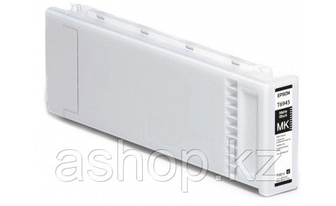 Картридж Epson C13T694500 (№T6945), Объем: 700 мл, Цвет: Чёрный матовый, Совместимость: SureColor SC-T3000, SC