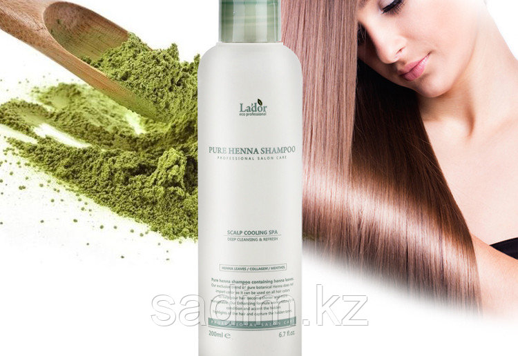 Lador Pure Henna Shampoo - Шампунь для волос