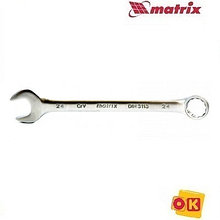 Ключ 12 мм,12-гранный, матовый хром. MATRIX