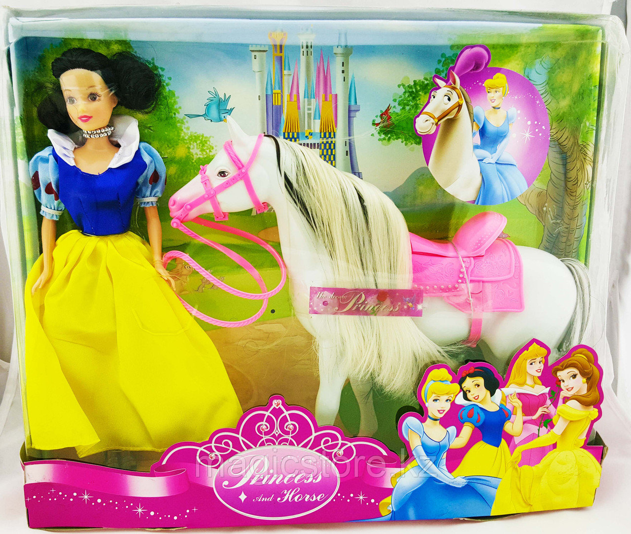 Кукла Disney Princess and Horse с лошадкой