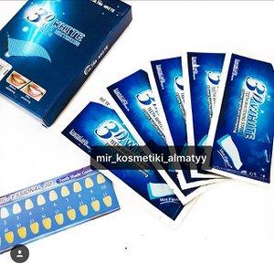 Отбеливающие полоски для зубов 3D White Teeth Whitening Strips