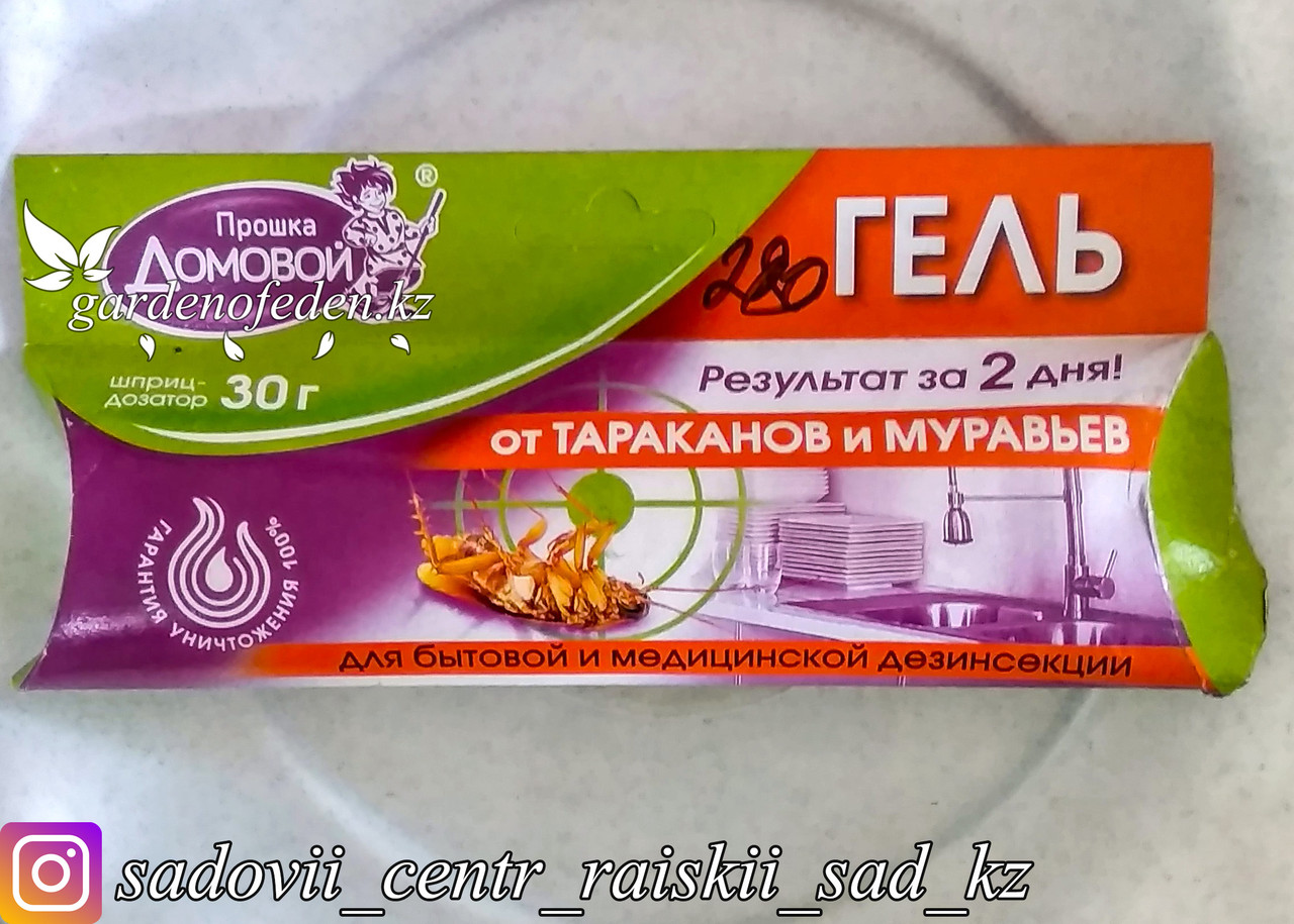 Гель от тараканов "Прошка Домовой". 30г. купить в Таразе по низкой цене