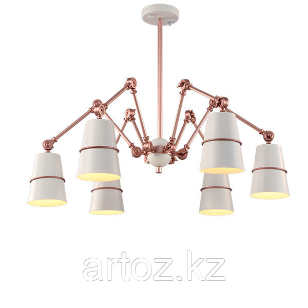 Подвесной светильник Spider 6 (rose-gold) - фото 1 - id-p57480859