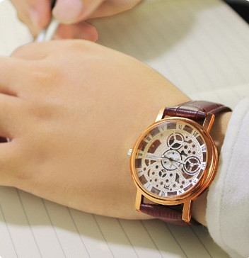 Часы Yazole скелетон. Рассрочка. Kaspi RED., фото 1