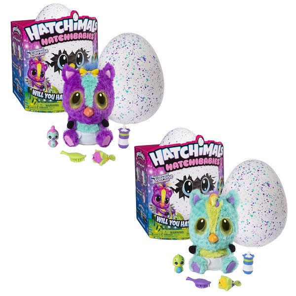 Hatchimals Интерактивный пони, вылупляющийся (синий/зеленый)