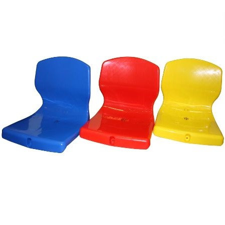 Пластиковые сиденья для трибун с низкой спинкой